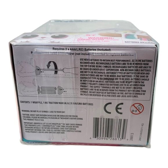 Little Live Pets Unicorn Wrapples Una Multi Rainbow Color 50+ Sounds Interactive - Picture 6 of 6